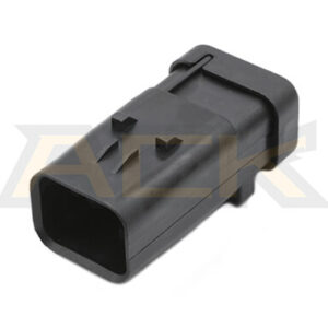 Ampseal 16 Conector automático impermeable macho de 4 pines Enchufe de alta resistencia 776488 1