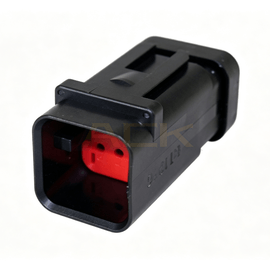 ampseal 16 6 pin male waterproof auto connector heavy duty plug 1717675 1