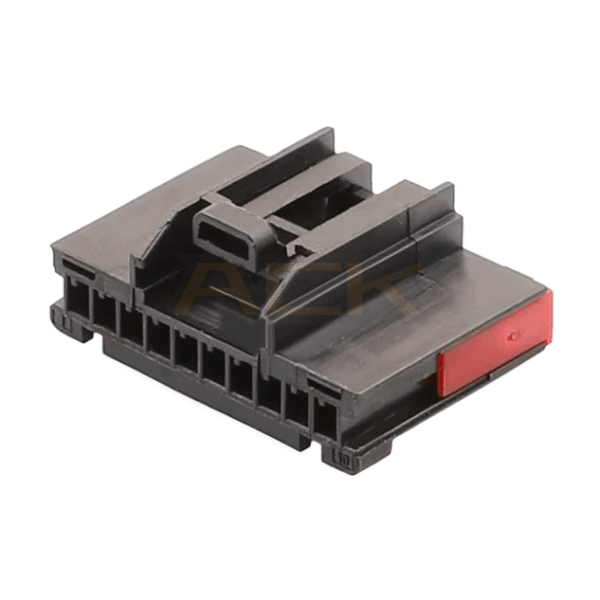 tyco 10 position female unsealed automotive connector housing 1452187 1