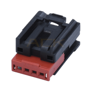 tyco 4 position female unsealed automotive connector housing 1456983 2