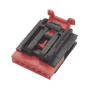 tyco 6 position female unsealed automotive connector housing 1456985 2