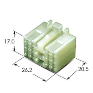 14 way unsealed female automotive connector mg610071 5