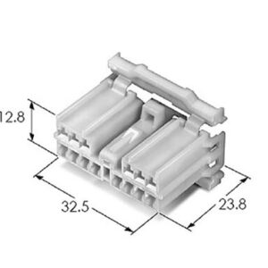 14 way unsealed female automotive connector mg610406 5