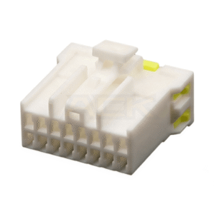 16 way unsealed female cd audio wire plug mg610360