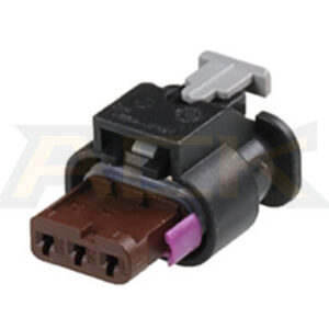 Enchufe de conector de radar de marcha atrás automotriz impermeable de 3 polos para VW Audi 4F0 973 703A 1718653 1 2 1718652 3