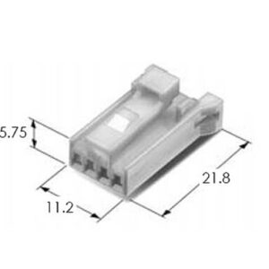 Connecteur automobile femelle non scellé 4 voies MG610366