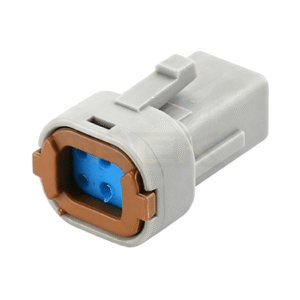 6 way sealed female auto connector mg614130
