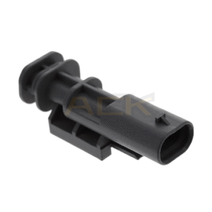amp mcon 2 position male sealed auto connector housing 2 1703498 1