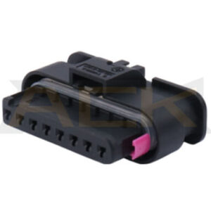 Carcasa del conector automático sellado hembra AMP MCON de 8 posiciones 1 1719393 1