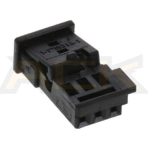 Conector de sensor de lluvia hembra sin sellar de 3 pines de la serie MQS de Tyco 1 1718346 1