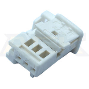 Conector de cable hembra sin sellar de 3 pines de la serie MQS de Tyco 953697 2 (2)