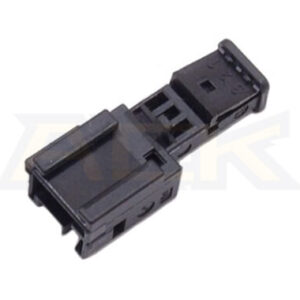 Conector de cable macho sin sellar de 3 pines de la serie MQS de Tyco 953698 1 (2)