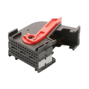 tyco mqs series 52 pin unsealed female auto connector 284972 1