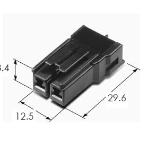 2 pin unsealed female automotive connector mg611251