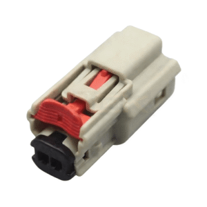2 hole waterproof female connector grey housing 334710207 33471 0207