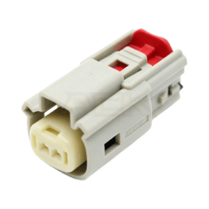 2 hole waterproof female connector grey housing 334710207 33471 0207