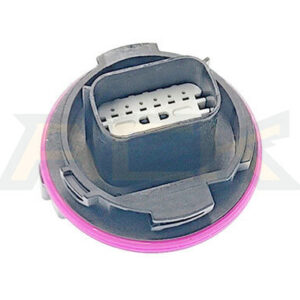 Molex MX150 Conjunto de conector de mamparo macho impermeable de 12 orificios 348406410 34840 6410 (4)