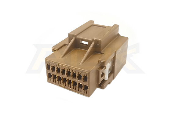 16 position unsealed male receptacle connector 7282 9072 80