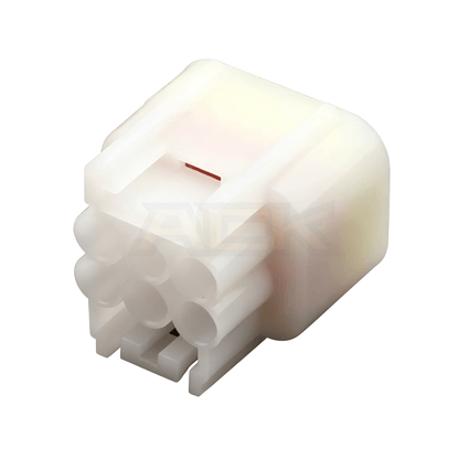 6 way female window lifter wire white color connector high voltage ignition coil plug for ford mondeo fw c 6f b