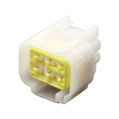 6 way female window lifter wire white color connector high voltage ignition coil plug for ford mondeo fw c 6f b