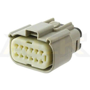 Molex MX150 Conjunto de conector hembra impermeable de 12 orificios gris claro 334721202 33472 1202