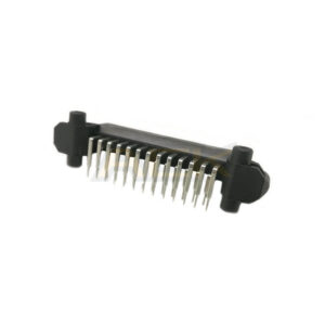 Conector de PCB en ángulo recto de 25 posiciones con temporizador TE Junior 827050 1 (2)