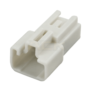 2 hole unsealed male blower motor connector 6098 0323 7282 1025