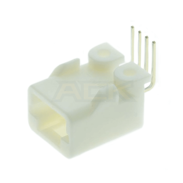 4 position wire to board male pcb header 1565749 1