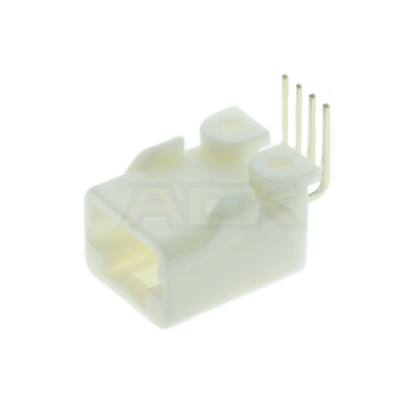 4 position wire to board male pcb header 1565749 1