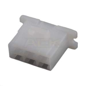 6 position unsealed female wiring harness connector black color 6110 4563