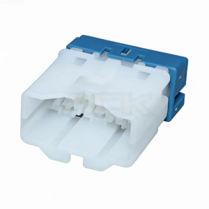 6 position unsealed male wiring harness connector 1300 4148