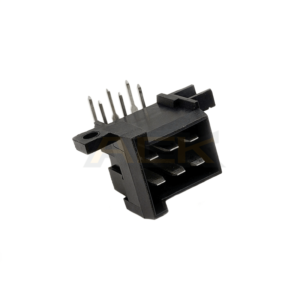 828801 Sistema de conector de temporizador de 2 te Cabezal de montaje de PCB macho sin sellar de 6 posiciones