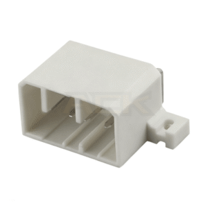 173856 1 8 position unsealed male automobile connector right angle pcb header