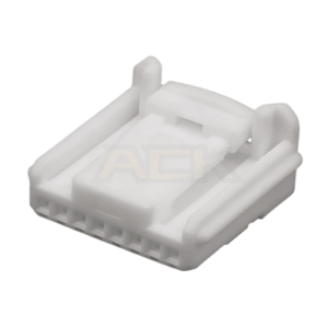 8 position unsealed female stop lamp connector 1746875 1 90980 12558