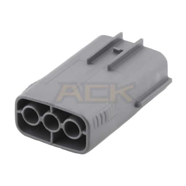 6195 0012 dl 090 male waterproof connector grey color for nissan mazda rx8 ignition coil