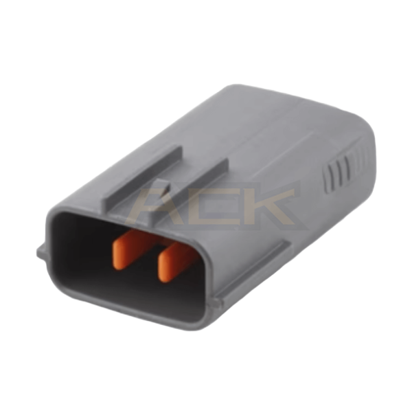 6195 0012 dl 090 male waterproof connector grey color for nissan mazda rx8 ignition coil