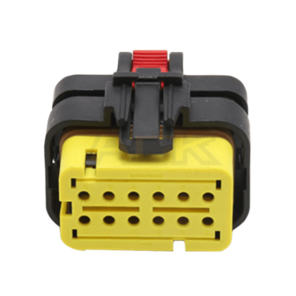 ampseal 16 series 12 pin female waterproof camshaft sensor connector heavy duty plug for cat excavator 776437 3 776533 3